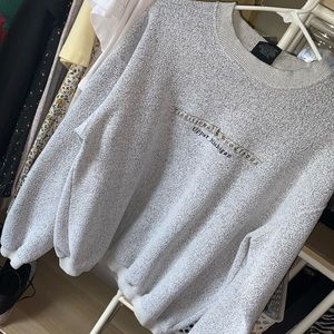 Oversized sweatshirt